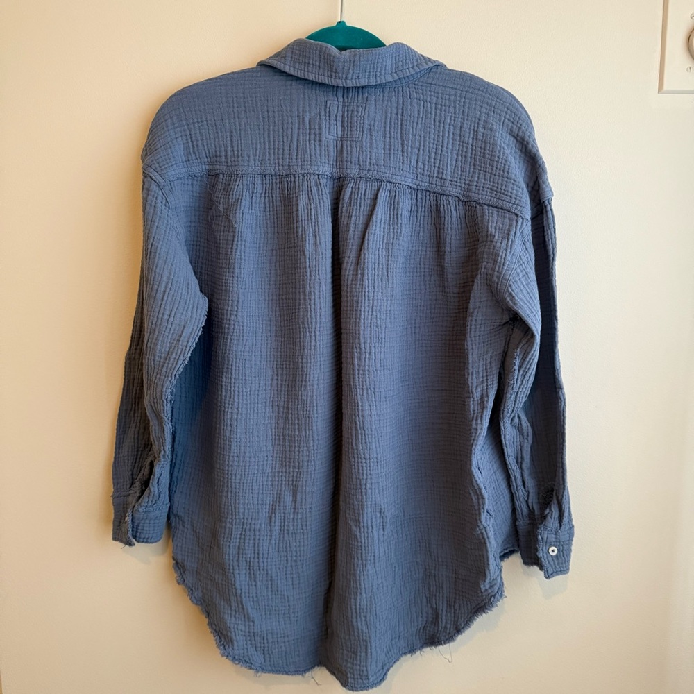 Aerie Gauzy Coverup Shirt - Picture 5 of 6